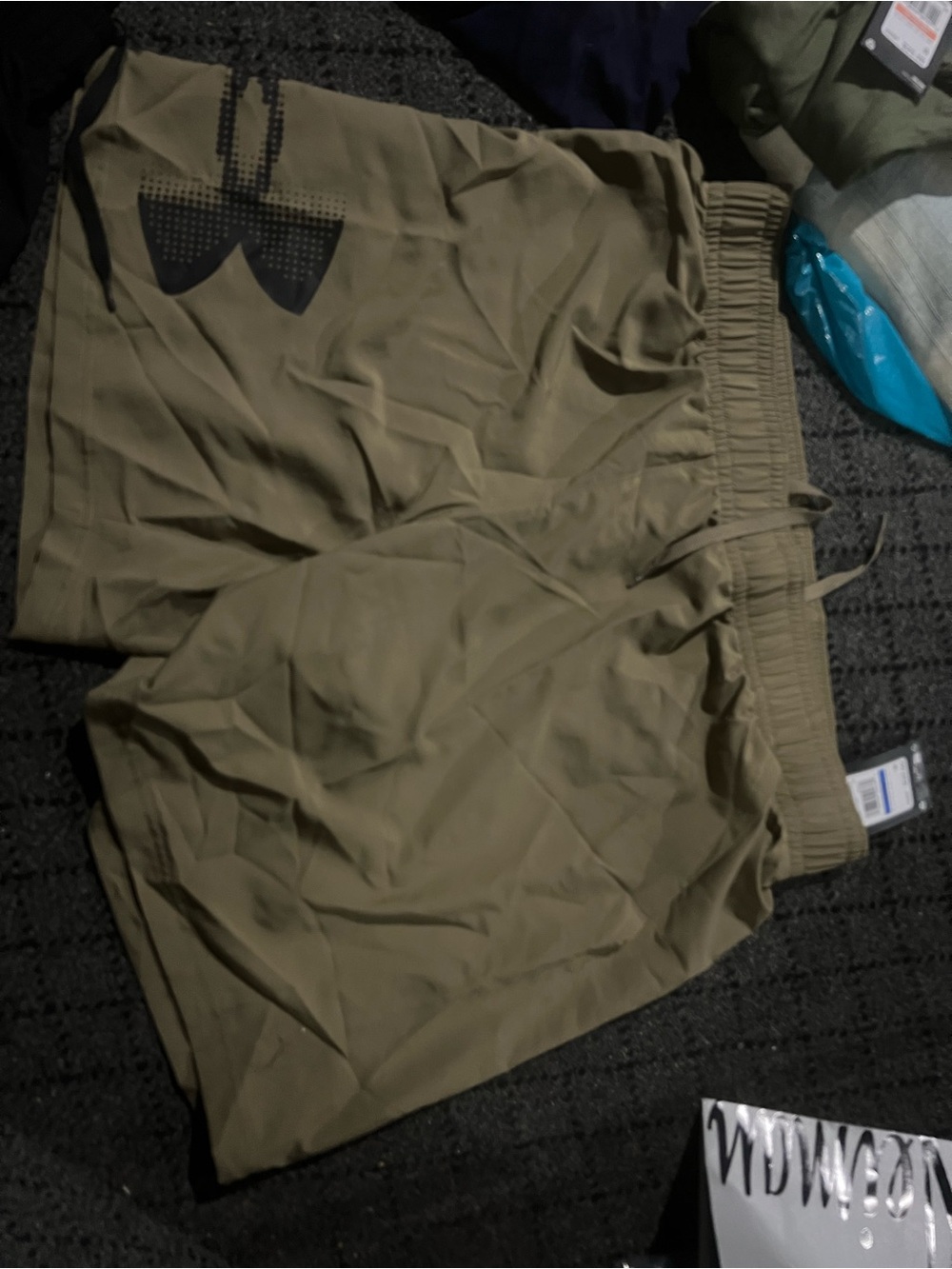 Under Armour Men’s Olive Athletic Training Shorts